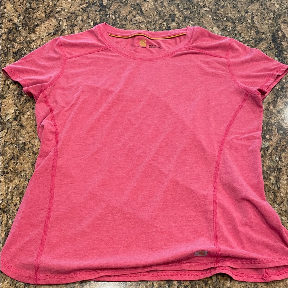 Carhartt Women's Pink Short Sleeve Tee “Force”